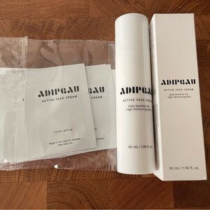 NIB Adipeau Active Face Cream 50ml + 12 travel packettes
